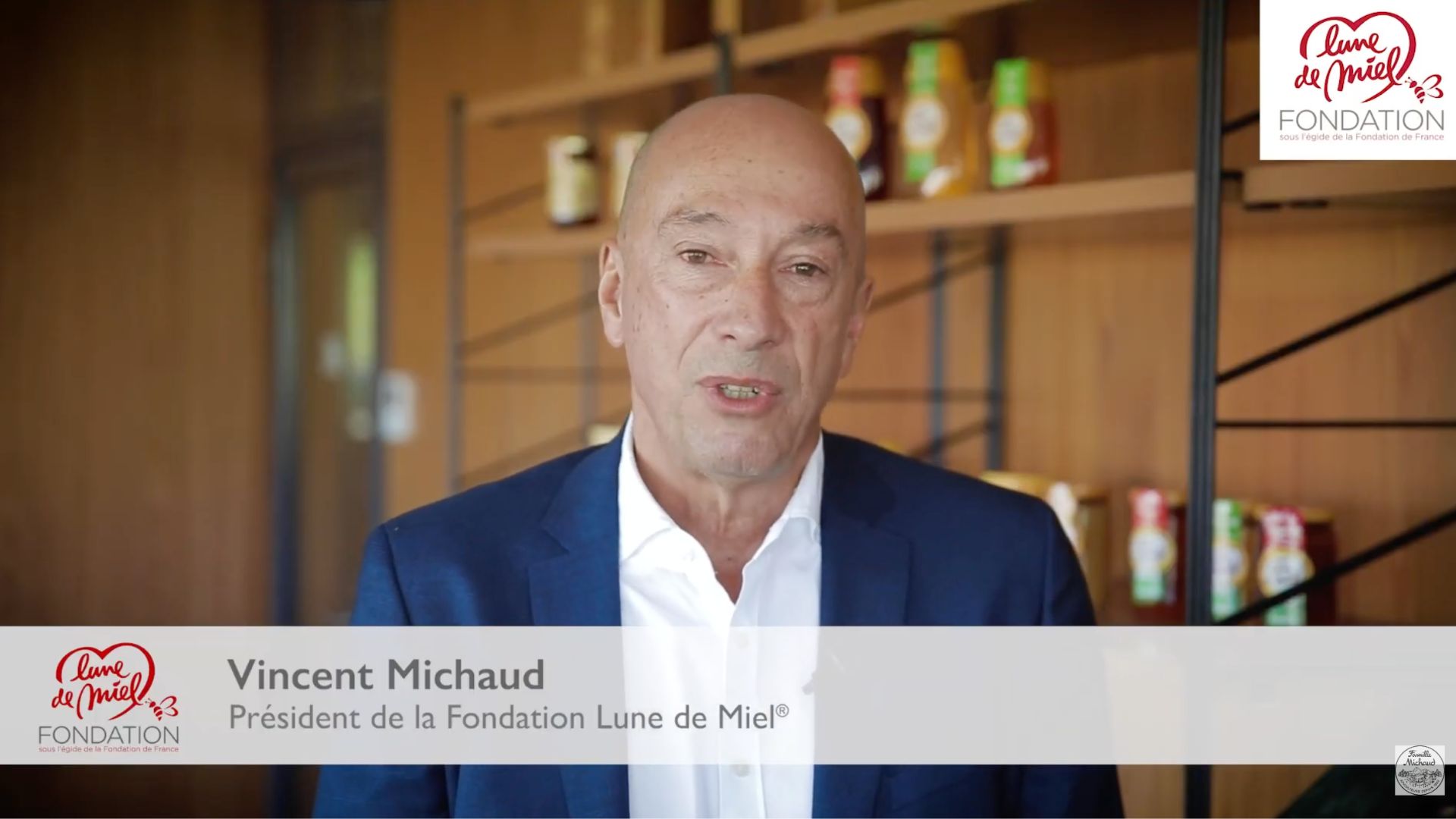 Vincent Michaud président de la fondation